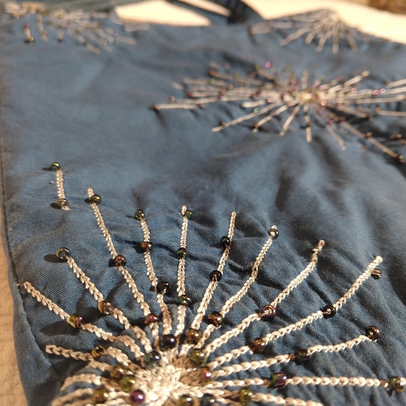 Beaded&Embroidered Bag - Picture 3 of 6